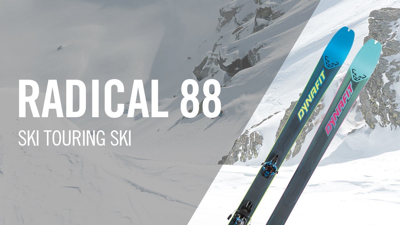 Moteriškas DYNAFIT Radical 88 W slidinėjimo rinkinys mėlynas 08-0000048281