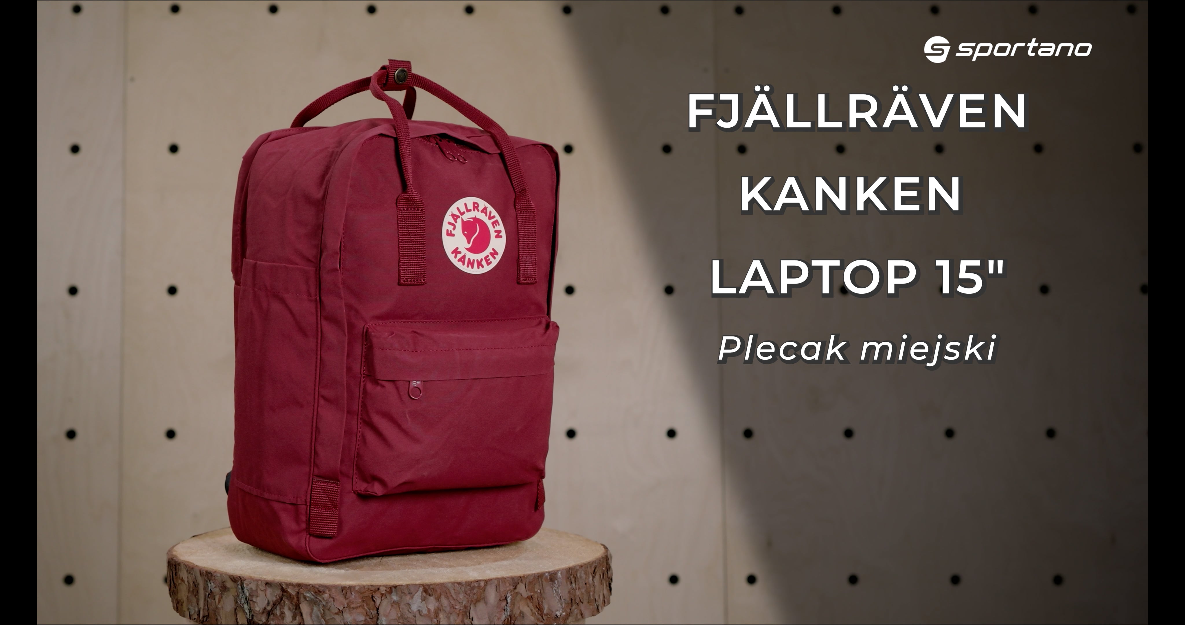 Fjällräven Kanken Laptop kuprinė 15" tamsiai pilka F23524