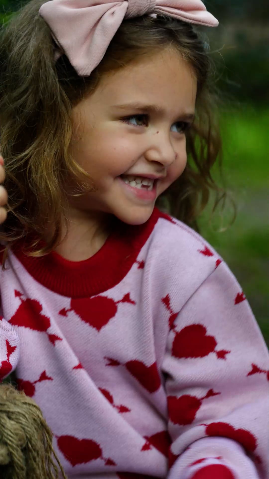 Vaikiškas megztinis KID STORY Merino sweet heart