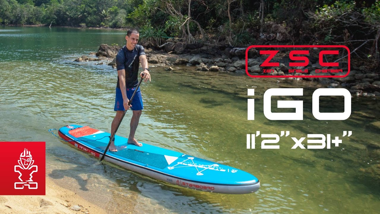 Starboard iGO Zen S 11'2" SUP lenta mėlyna