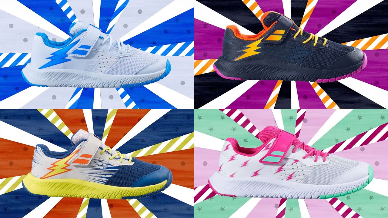 Babolat 21 Pulsion Ac vaikiški teniso bateliai spalva 32S21518