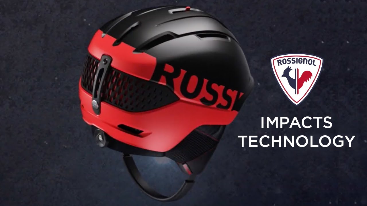 Rossignol Fit Visor Impacts slidinėjimo šalmas juodas