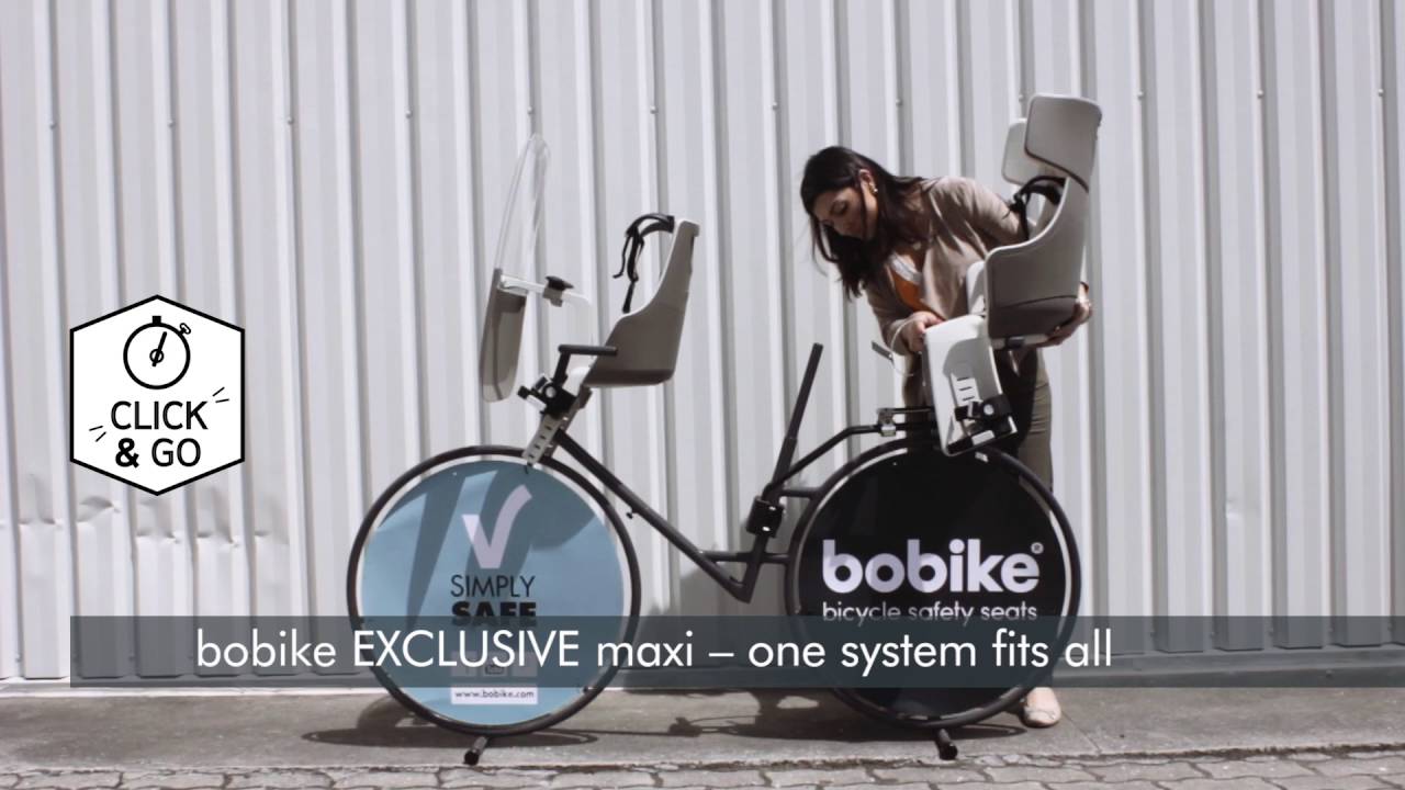 Bobike Exclusive Mini Plus safari chic dviračio sėdynė