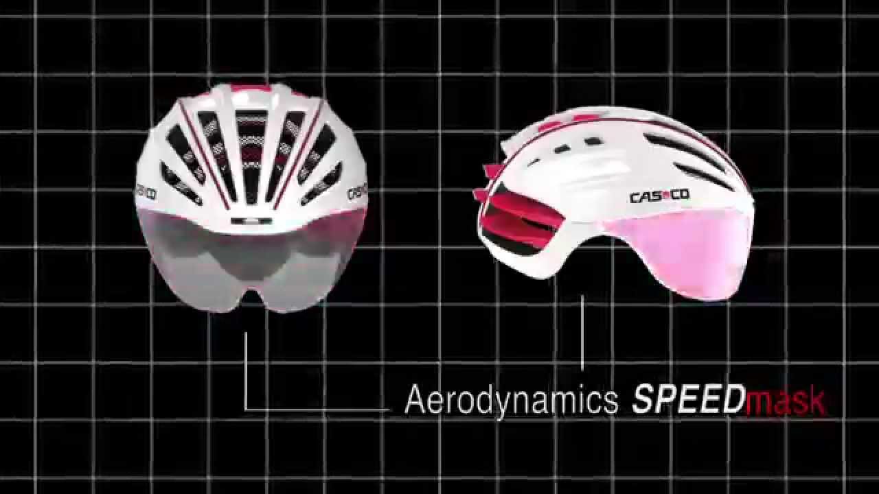 CASCO Speedairo 2 RS dviratininko šalmas baltas 04.1536