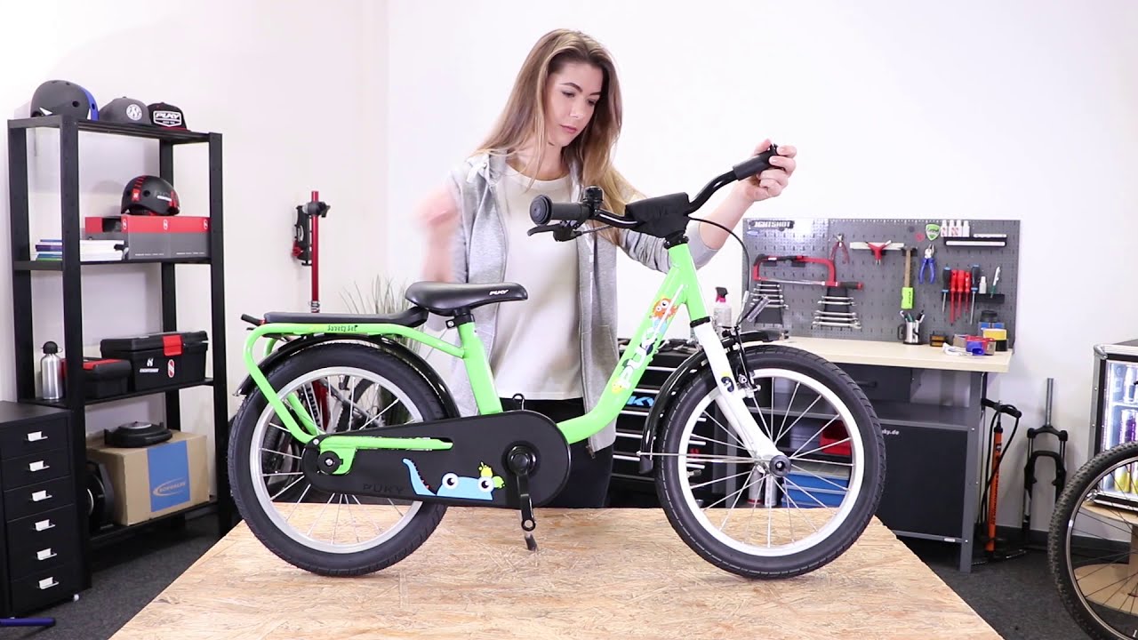 Vaikiškas dviratis PUKY Steel 16 lovely pink