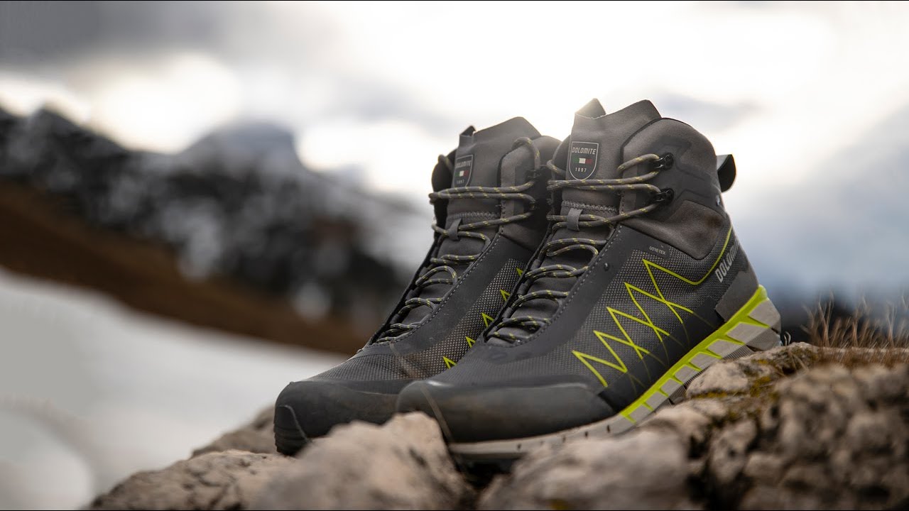 Dolomite Crodanera vyriški trekingo batai juodi
