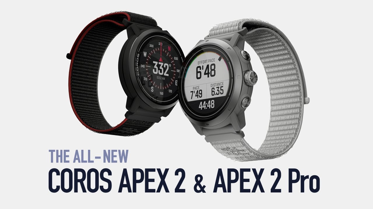 COROS APEX 2 Pro GPS Lauko laikrodis juodas WAPX2P