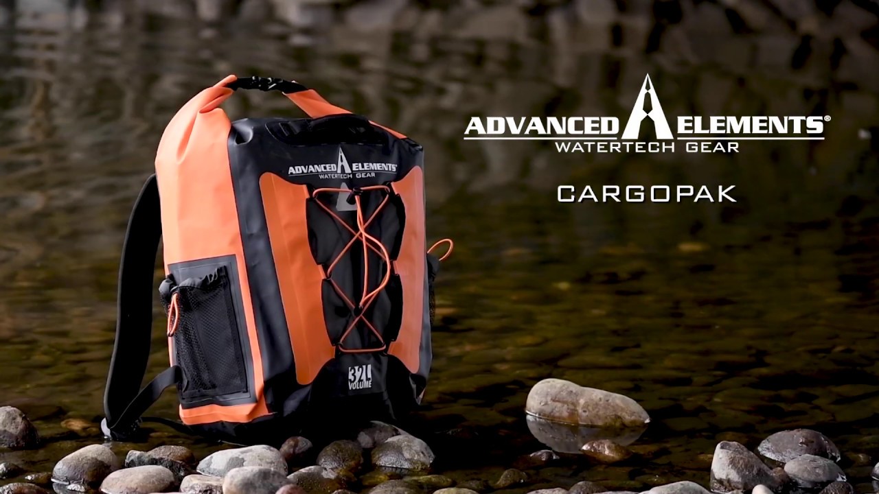 Advanced Elements CargoPak 32 l geltona/juoda vandeniui atspari kuprinė