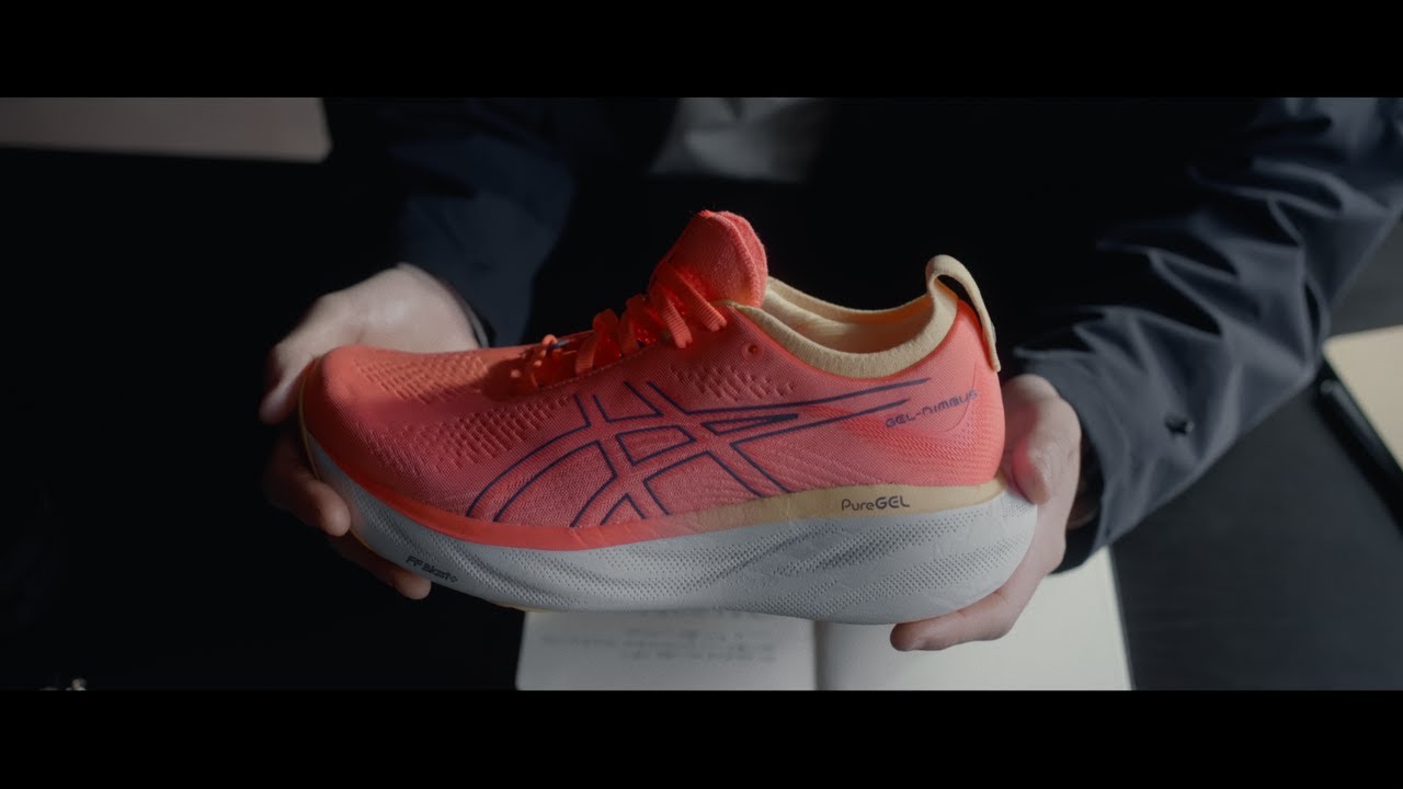 ASICS Gel-Nimbus 25 vyriški bėgimo bateliai aquarium/vibrant yellow