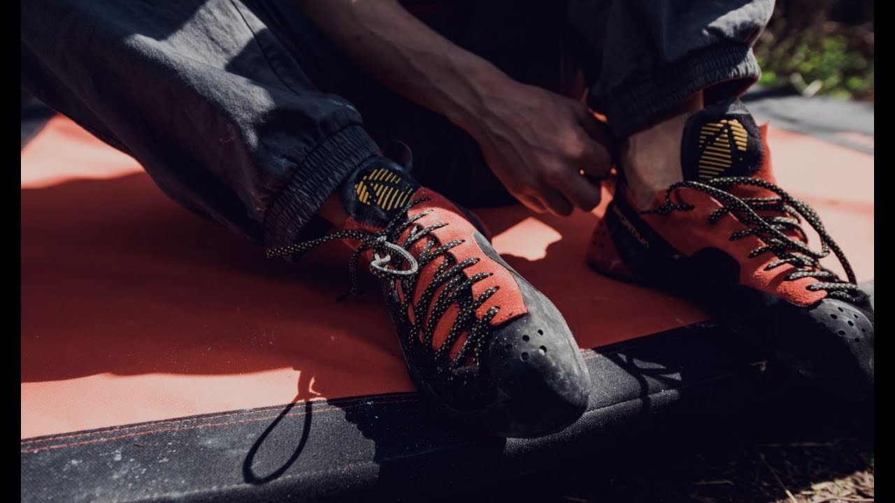 Vyriški La Sportiva Testarossa alpinistiniai batai raudoni 20U300999