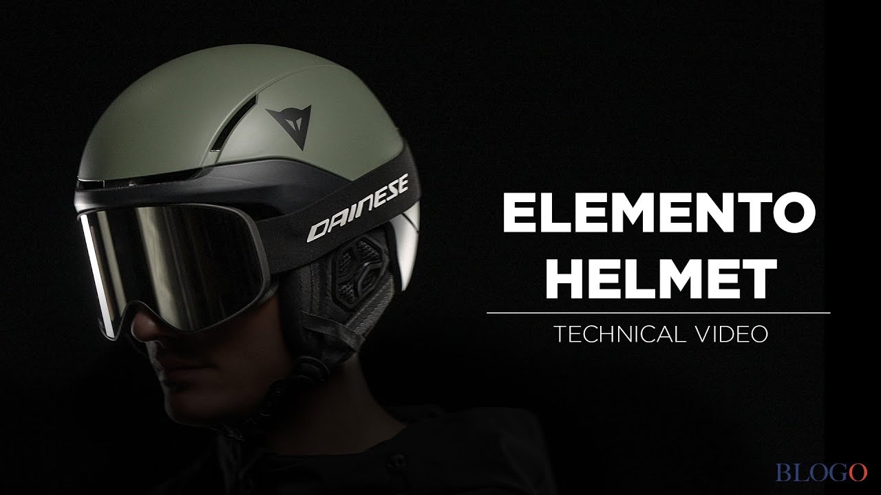 "Dainese Elemento" slidinėjimo šalmas petrol blue