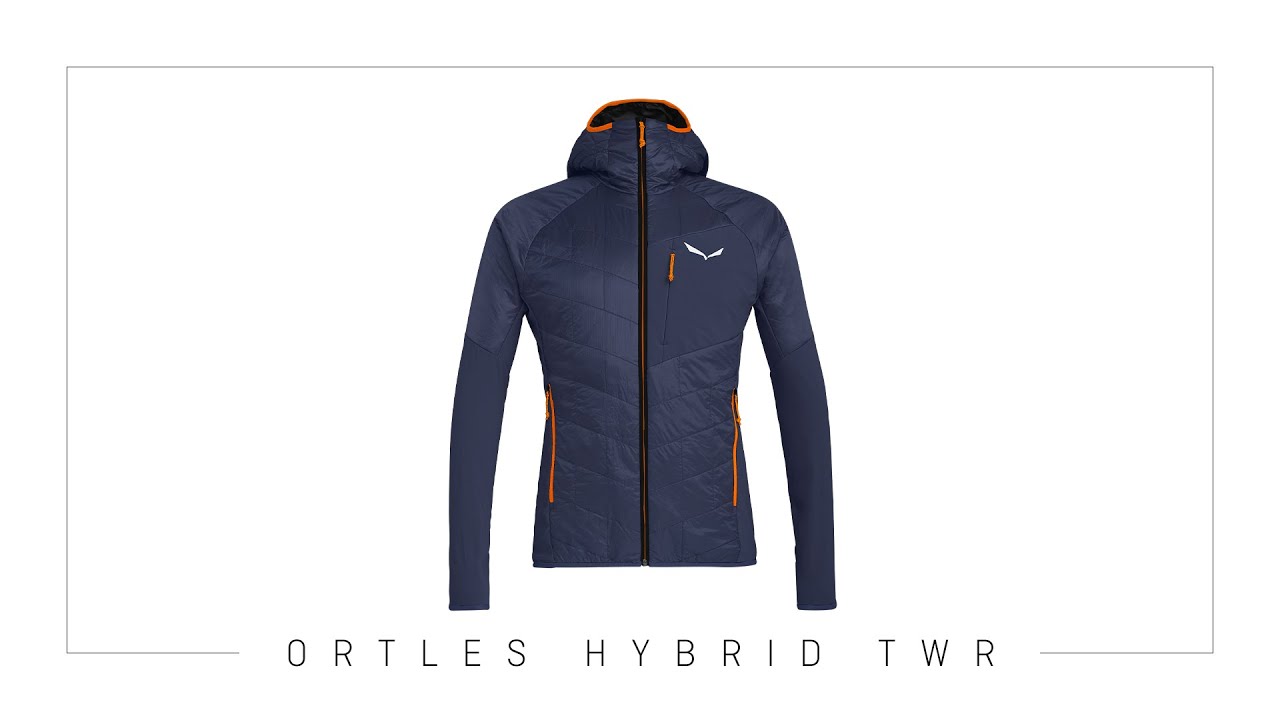 Salewa Ortles Hybrid TWR vyriška striukė juoda 00-0000027187