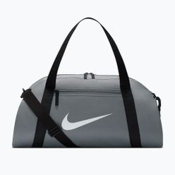 Moterišas treniruočių krepšys Nike Gym Club 24 l smoke grey/black/white