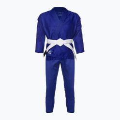 GI brazilų džiudžitsu vaikams adidas Rookie blue/grey