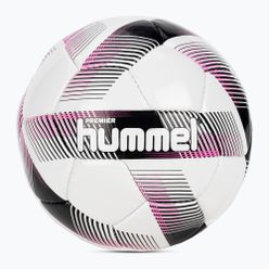 Hummel Premier FB futbolo kamuolys baltas/juodas/rožinis 5 dydžio