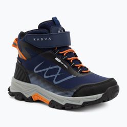 KADVA Rocky Trail Mid WaterProof Softshell vaikiški trekingo batai tamsiai mėlyni