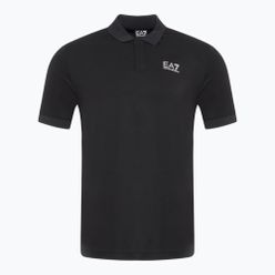 Vyriški marškinėliai EA7 Emporio Armani Train 7 Lines Polo black 1200