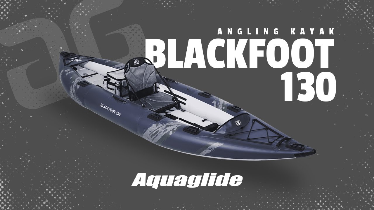 Aquaglide Blackfoot Angler 130 2 asmenų pripučiama baidarė