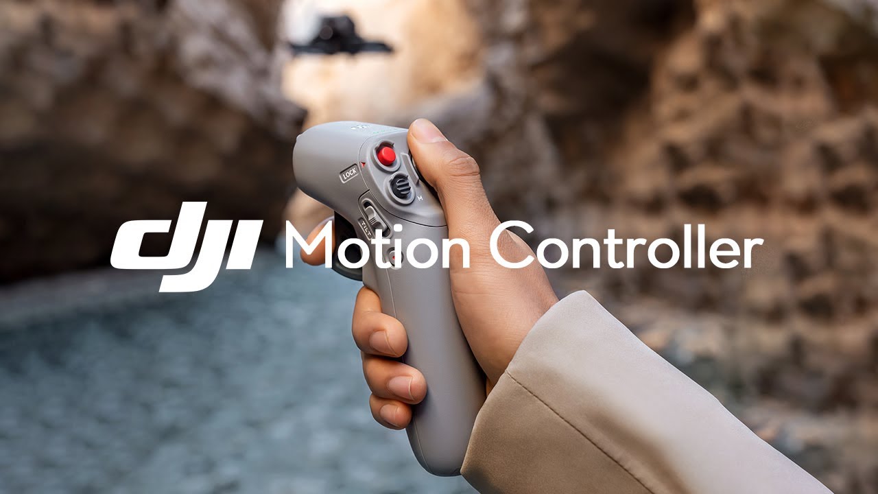 DJI Motion Controller dronų valdiklis pilkos spalvos CP.FP.00000020.01