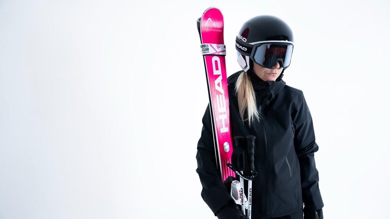 Kalnų slidės HEAD WC Rebels e-Race Pro RP WCR 14 + apkaustai Freeflex 14 GW 75 Years pink