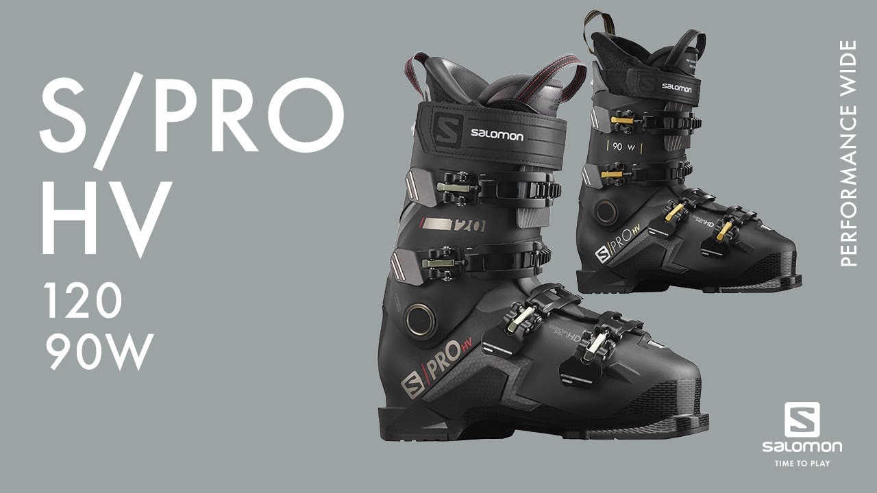 Moteriški slidinėjimo batai Salomon S/Pro HV 90 GW black L41560400