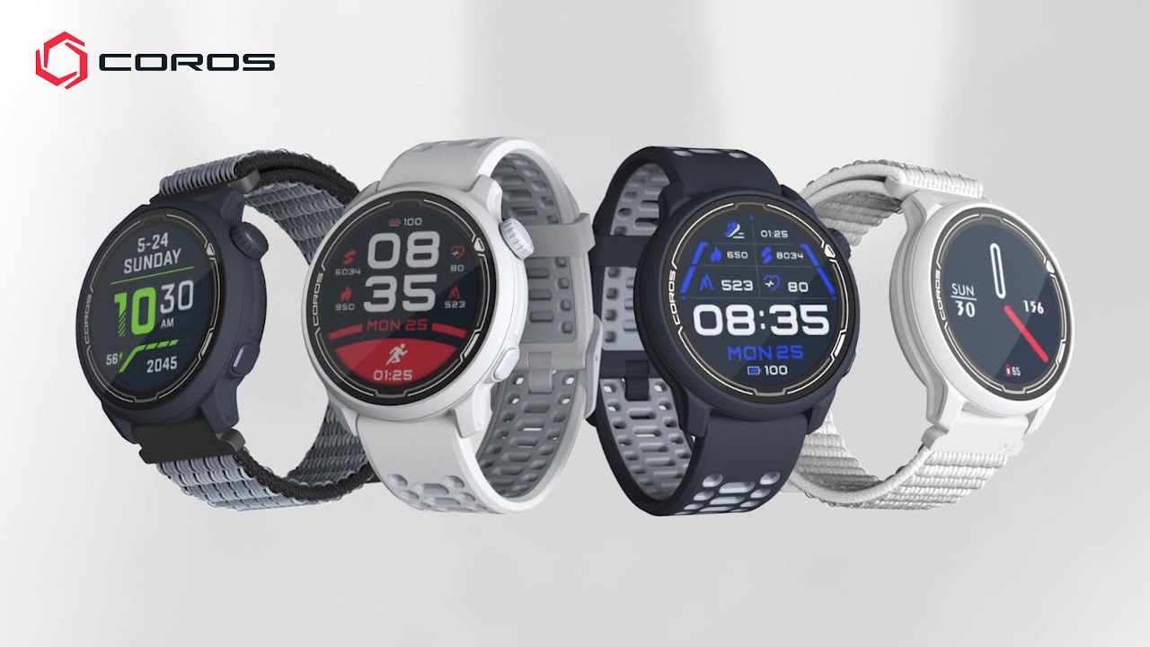 COROS PACE 2 Premium GPS nailono juosta balta WPACE2.N laikrodis