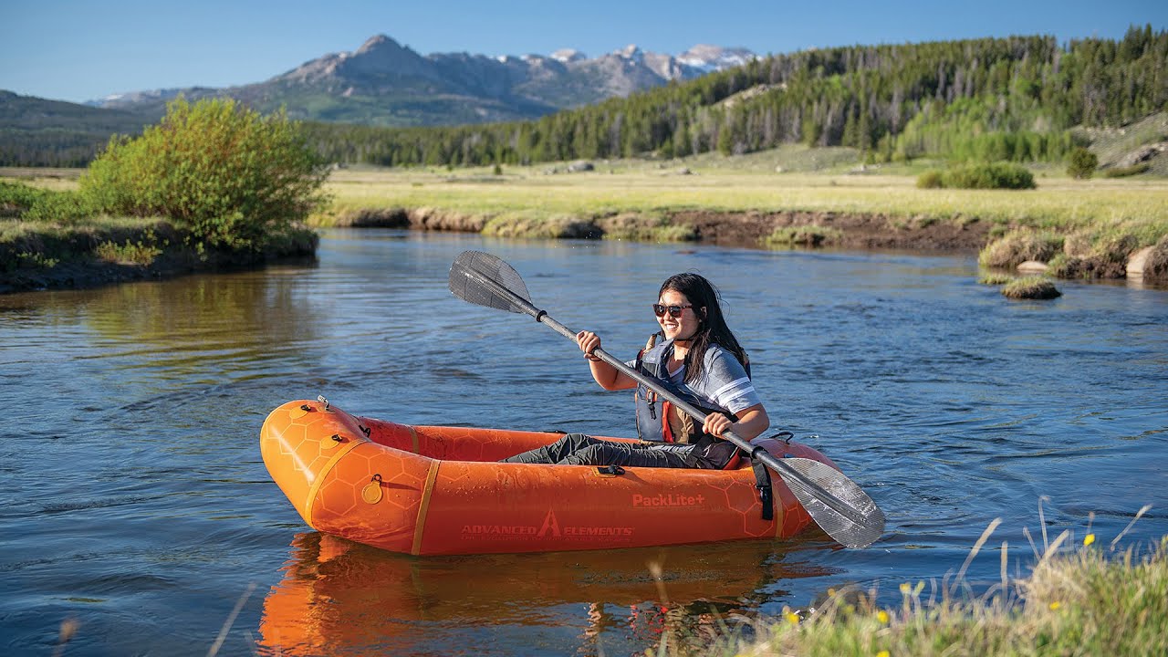 Advanced Elements Packlite+ PackRaft orange 1 asmens pontonas