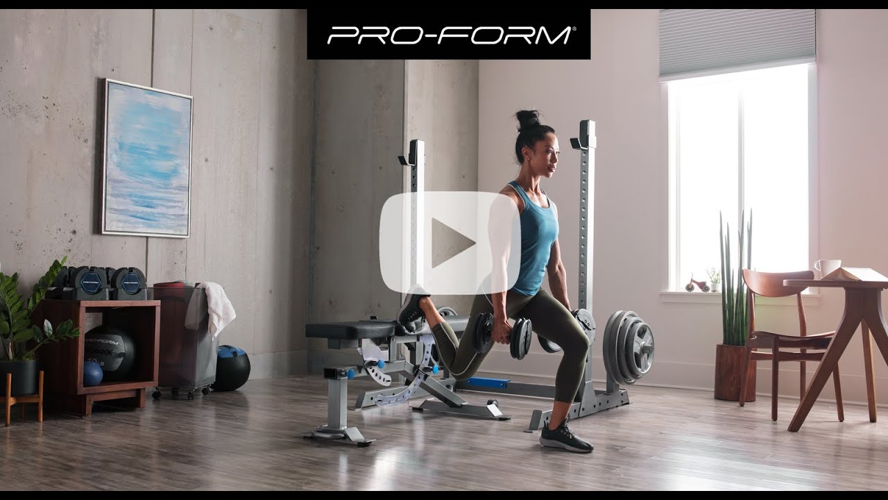 ProForm Sport Xt 11520 treniruočių suolas su stovais PFBE11520