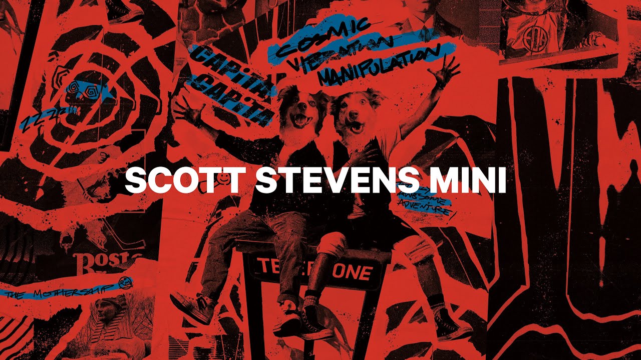 Vaikiška snieglentė CAPiTA Scott Stevens Mini black-blue 1221143