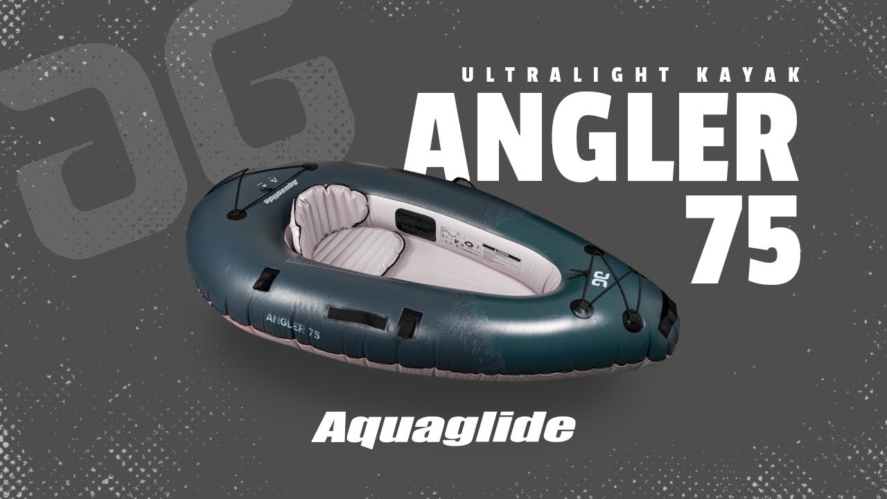 Aquaglide Backwoods Angler 75 1 asmens pripučiama baidarė