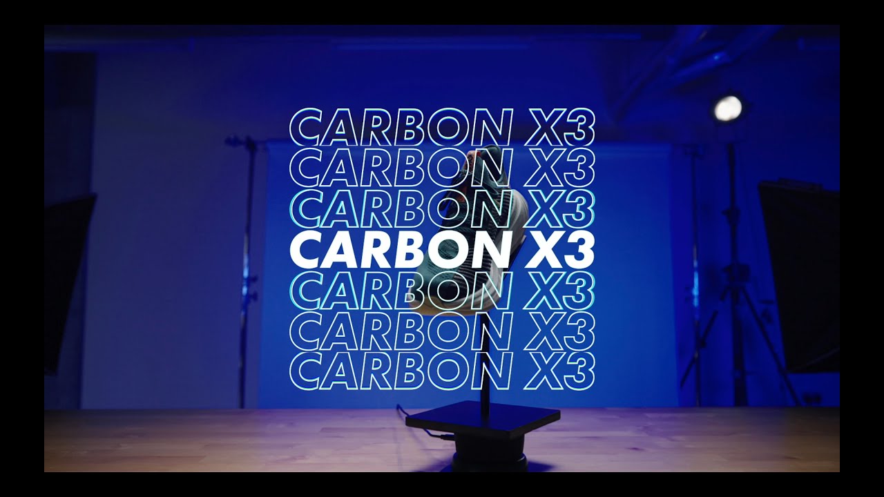 HOKA vyriški bėgimo bateliai Carbon X 3 blue/yellow 1123192-CEPR