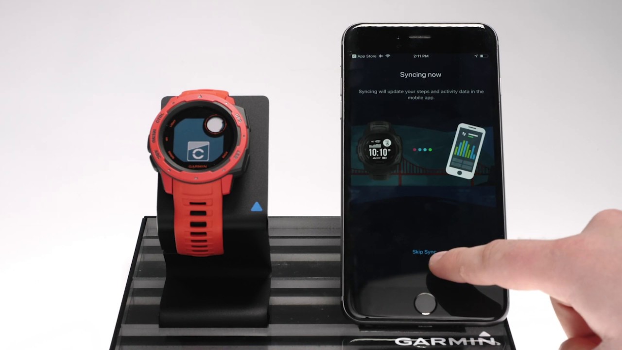 Garmin Instinct pilkas laikrodis 010-02064-05