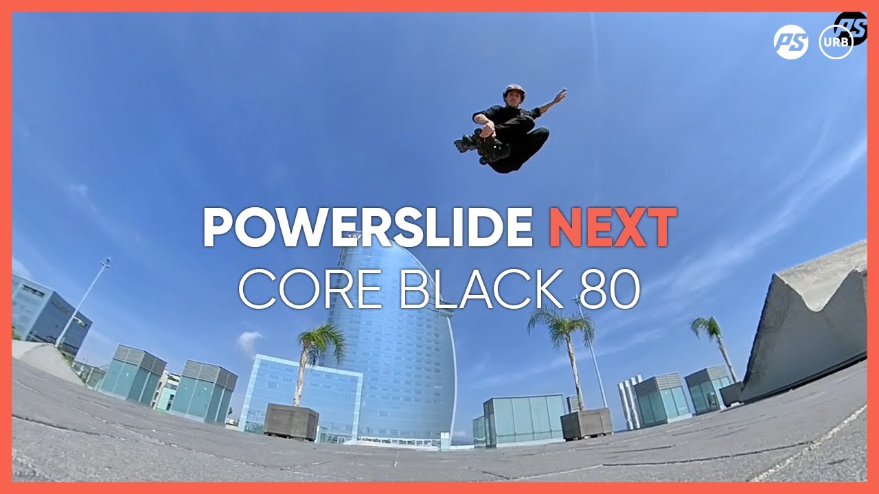 Powerslide Next Core 80 riedučiai juodi 908329
