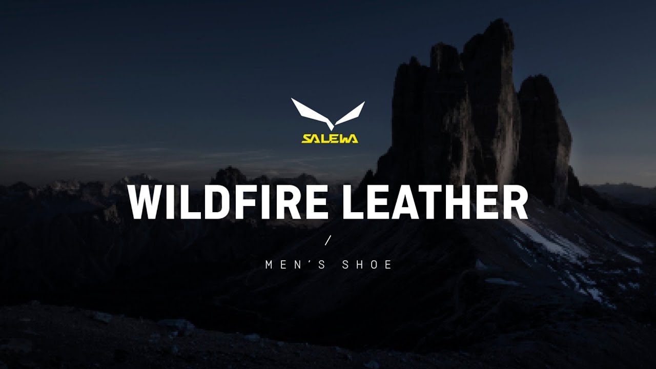 Salewa Wildfire Leather vyriški žygio batai juodi 00-0000061395
