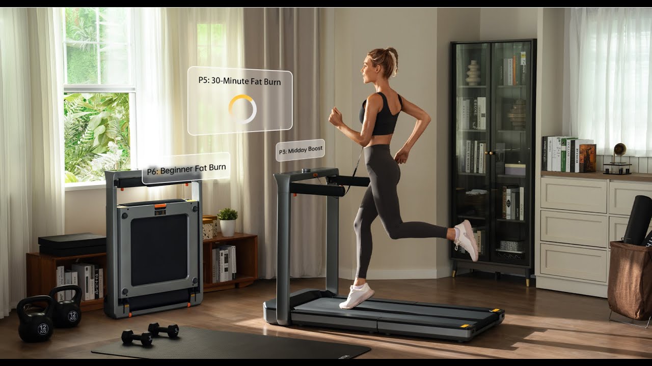 Elektrinis bėgimo takelis Kingsmith MX16+ WalkingPad black/gray