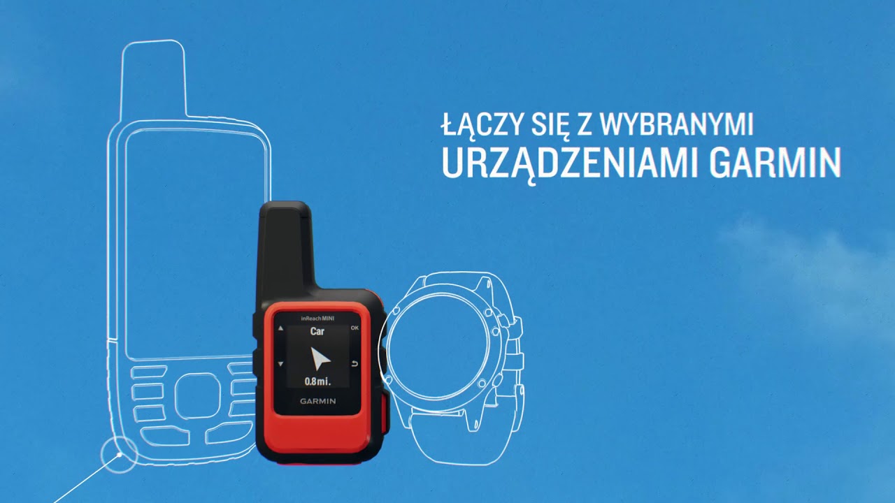 Garmin inReach Mini palydovinis komunikatorius raudonas 010-01879-00