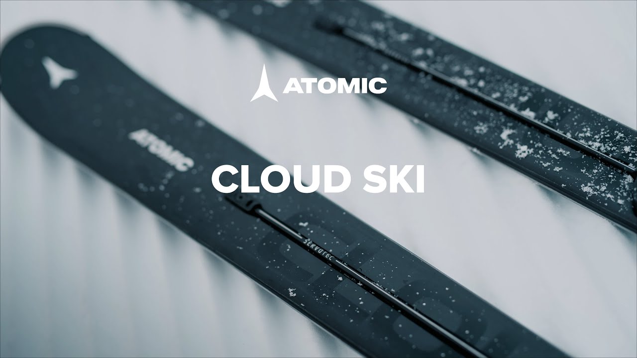 Moteriškos kalnų slidės Atomic Cloud 11 + M10 GW white
