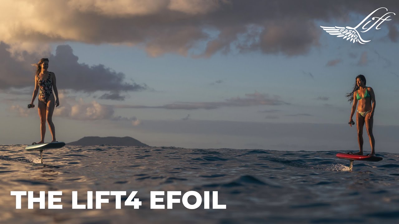 Elektrinė lenta eFoil Lift Foils Lift4 5'4 Cruiser green